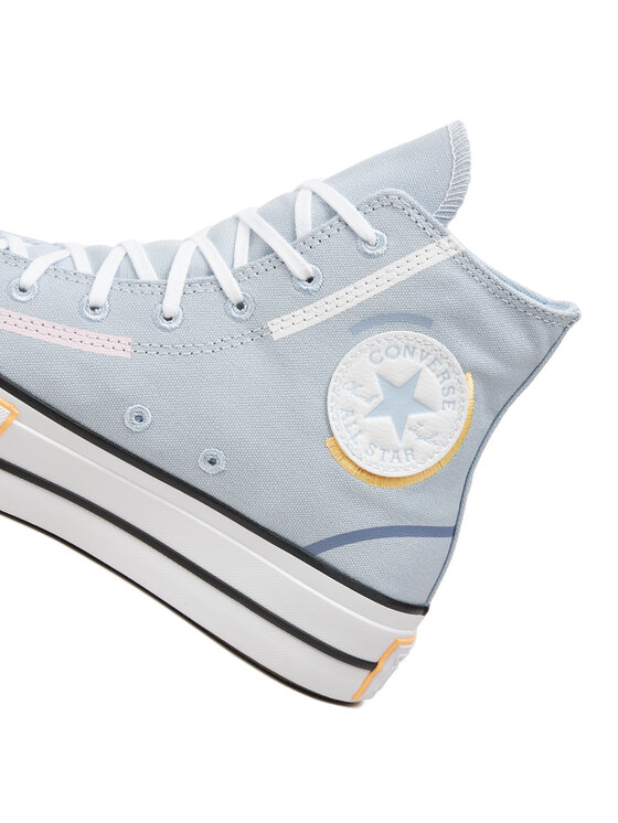 Converse Converse Tornacipő Chuck Taylor All Star Lift Platform Color Pop Hi A07596C Kék