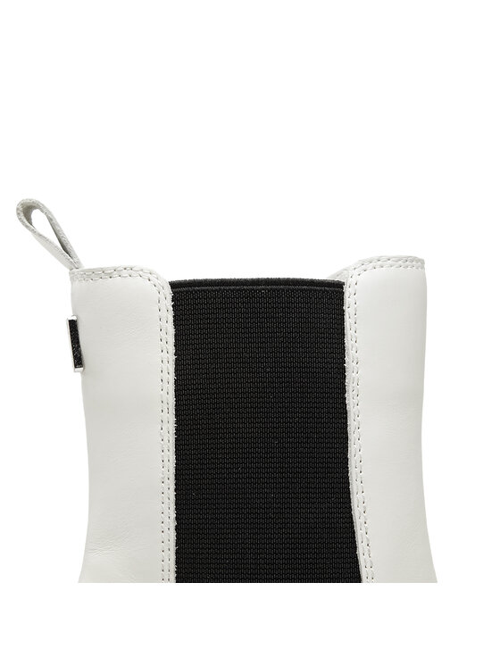 Tommy Jeans Tommy Jeans Īsie zābaki Tjw High Heel Chelsea EN0EN02306 Balts