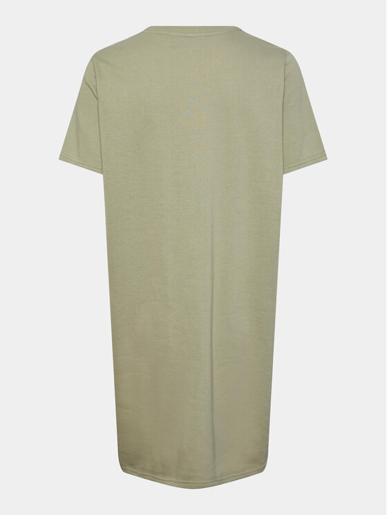 Pieces Pieces Rochie de zi Chilli Summer 17148120 Verde Regular Fit