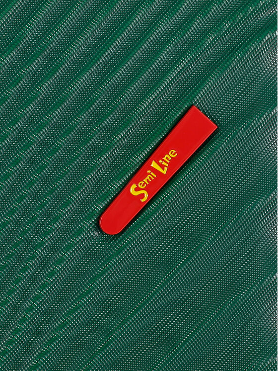 Semi Line Semi Line Velik kovček T5936-3 Zelena