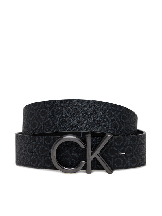 Calvin Klein Calvin Klein Muški remen Adj/Rev Ck Metal Bombe Mono 35Mm K50K512829 Crna