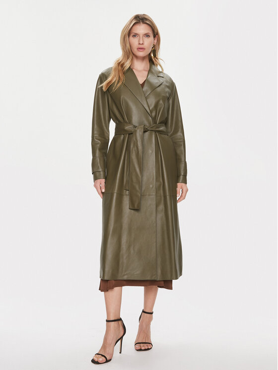 BOSS Boss Демісезонний плащ Sofiane 50505512 Коричневий Relaxed Fit