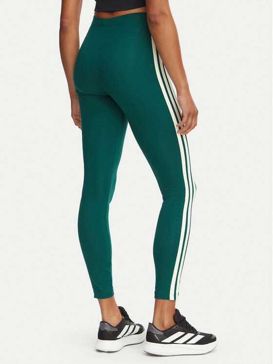 adidas adidas Leggings Essentials 3-Stripes KZ2074 Verde Slim Fit