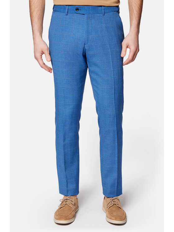 Lancerto Lancerto Garnitur Albenga GA073124000001 Niebieski Slim Fit