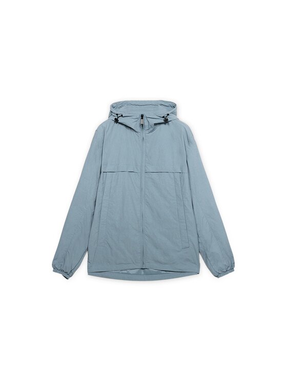 Trussardi Trussardi Płaszcz zimowy R006M000024N024 Turkusowy Over Fit