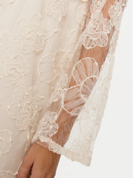 YAS YAS Koktel haljina Cornelia 26035351 Écru Regular Fit