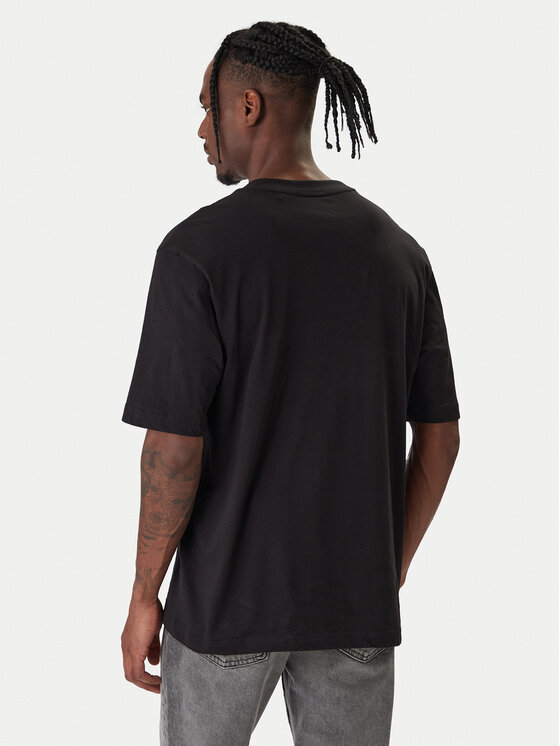 HUGO HUGO T-särk Namerix 50554350 Must Regular Fit