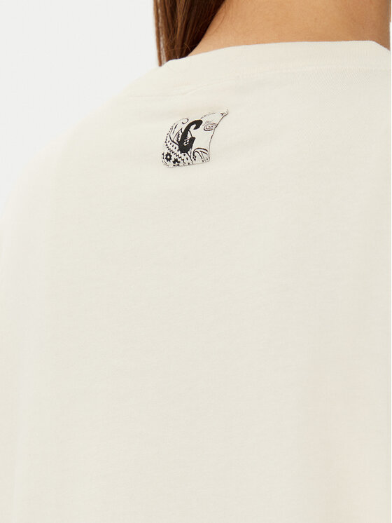 Champion Champion Majica 117450 Bež Loose Fit