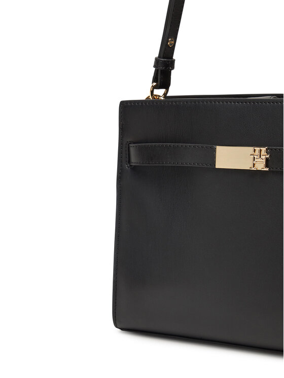 Tommy Hilfiger Tommy Hilfiger Soma Heritage Shoulder Bag AW0AW17182 Melns