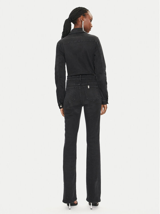 Liu Jo Liu Jo Salopetă UF4093 Negru Slim Fit