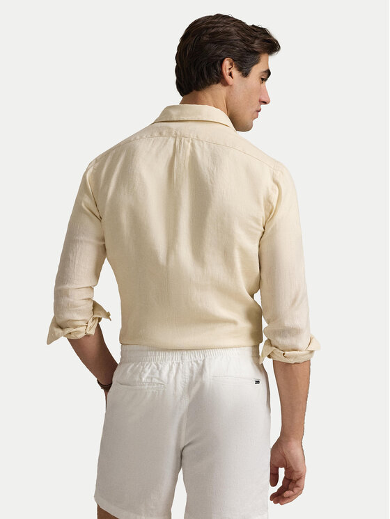 Polo Ralph Lauren Polo Ralph Lauren Košeľa 710968915005 Béžová Slim Fit