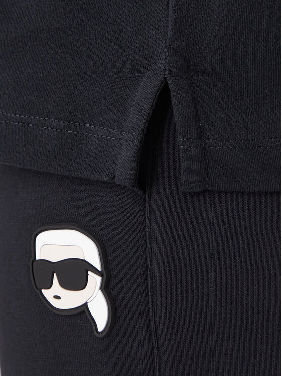 KARL LAGERFELD KARL LAGERFELD Polo 745710 561224 Granatowy Regular Fit