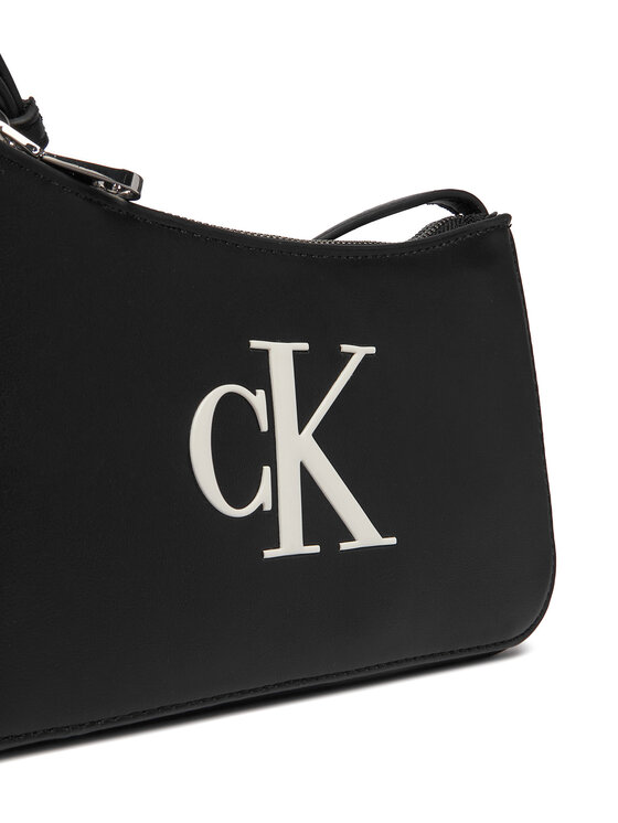 Calvin Klein Calvin Klein Torebka Bold Ck Mini Bag LV04F1125G Czarny