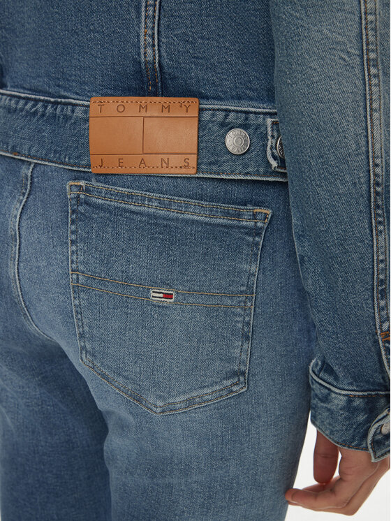 Tommy Jeans Tommy Jeans Džínsová bunda Classic DW0DW19858 Modrá Regular Fit