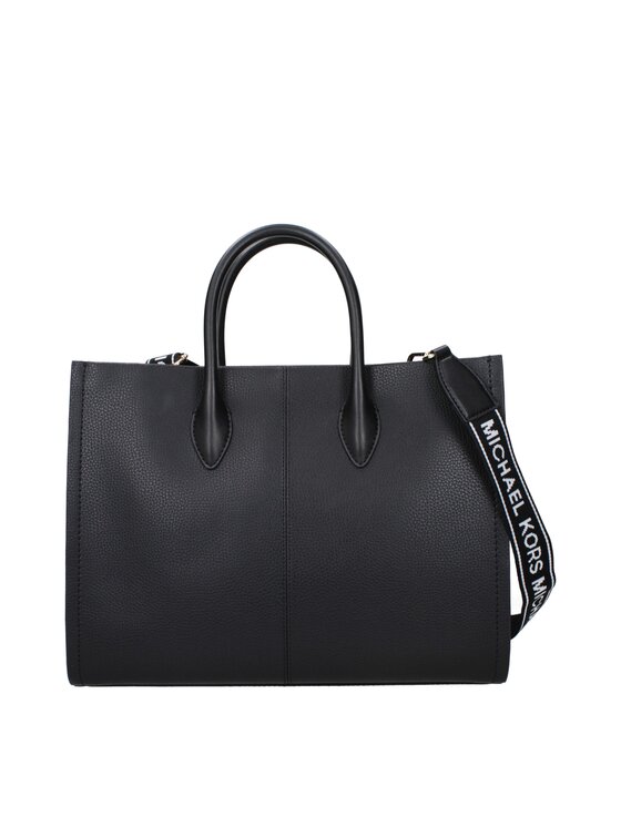 Michael Kors Michael Kors Torebka Black Leather Hand Czarny
