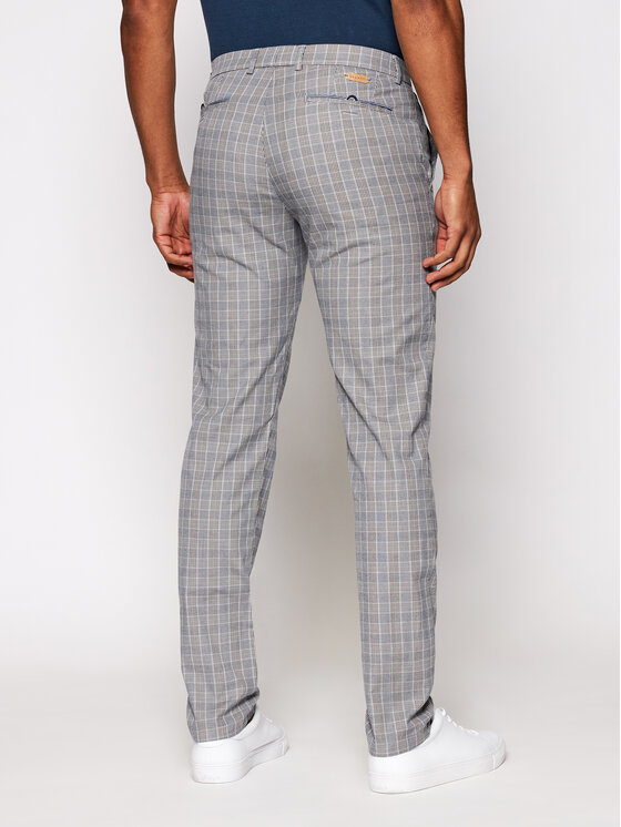 Pantaloni di tessuto 4890 76359 Grigio Modern Fit