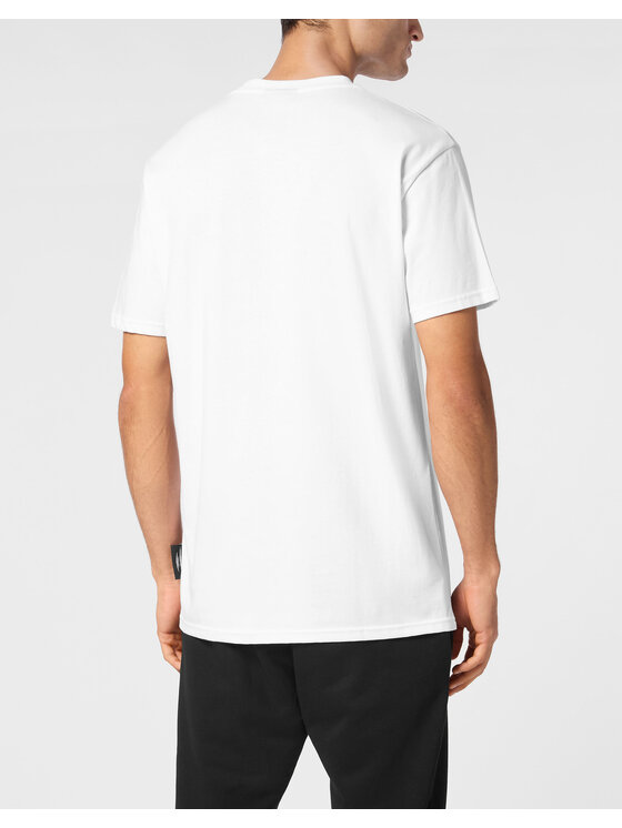Plein Sport Plein Sport T-Shirt 22975 Biały Regular Fit