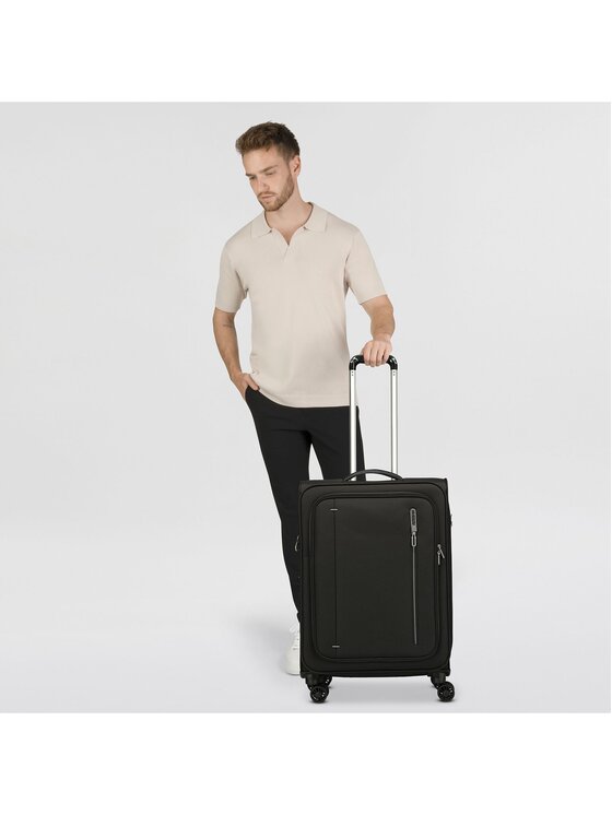 American Tourister American Tourister Walizka średnia 326428 Czarny