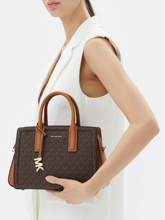 MICHAEL Michael Kors MICHAEL Michael Kors Torbica Laila 30S5G9IS1B Smeđa