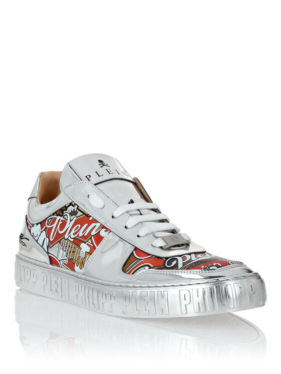PHILIPP PLEIN PHILIPP PLEIN Sneakersy 26609 Srebrny