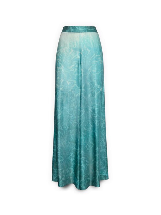 Elena Mirò Elena Mirò Spodnie materiałowe P052P000574N001 Turkusowy Regular Fit