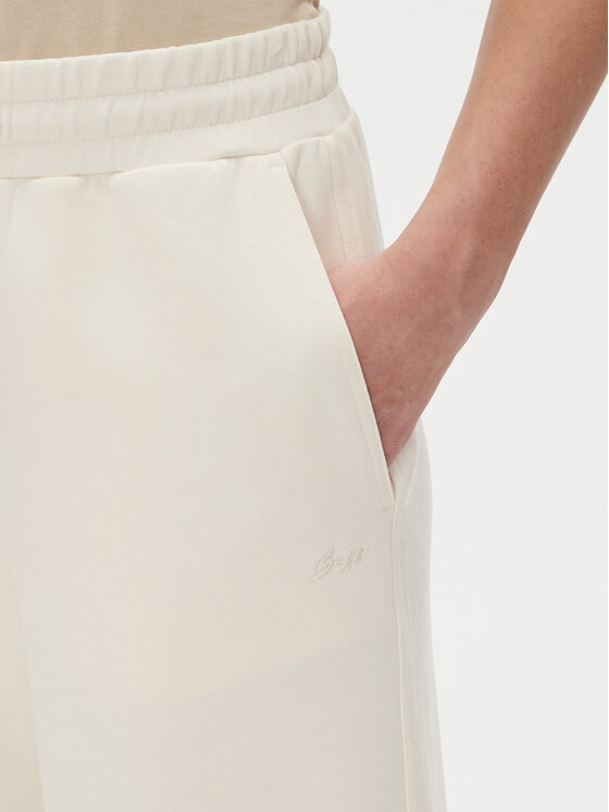 BOSS BOSS Pantaloni trening C-Etom 50536743 Alb Relaxed Fit