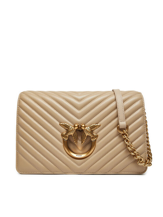 PINKO Pinko Käekott Lowe Click Classic 100063 A0GK Beež