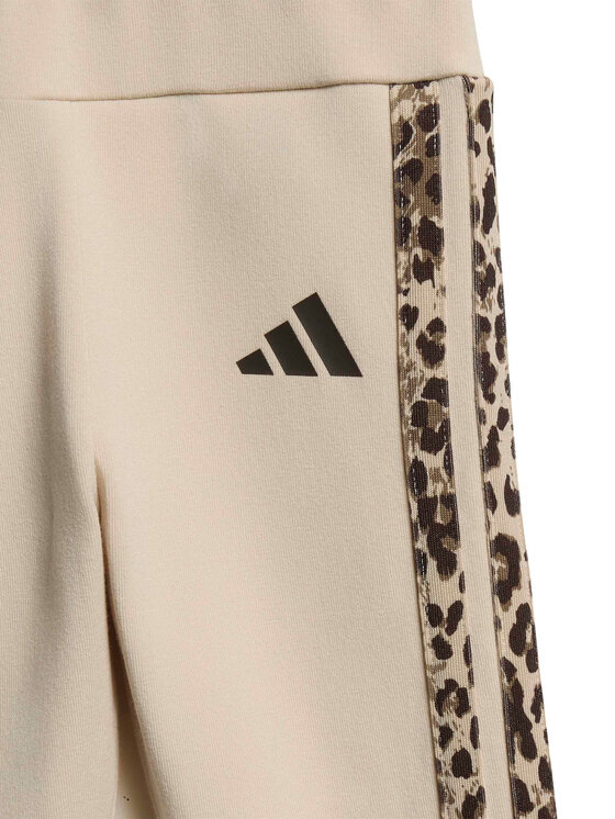 adidas adidas Set bluză și leggings Animal KC9644 Bej Regular Fit