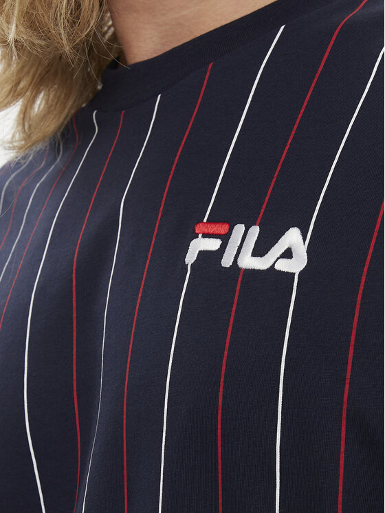 Fila Fila T-krekls FAM0662 Tumši zils Regular Fit