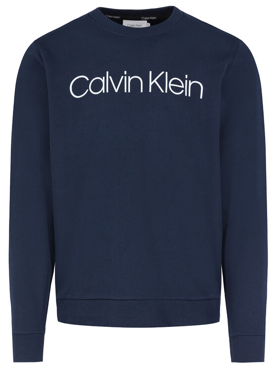 Calvin Klein Calvin Klein Bluză Logo K10K104059 Bleumarin Regular Fit