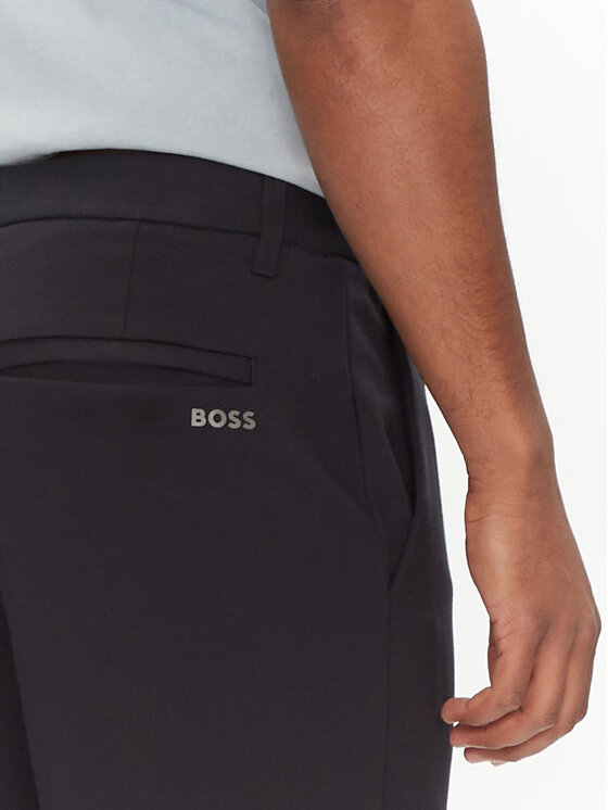 BOSS BOSS Kratke hlače iz tkanine S_Commuter-J 50511436 Mornarsko modra Slim Fit