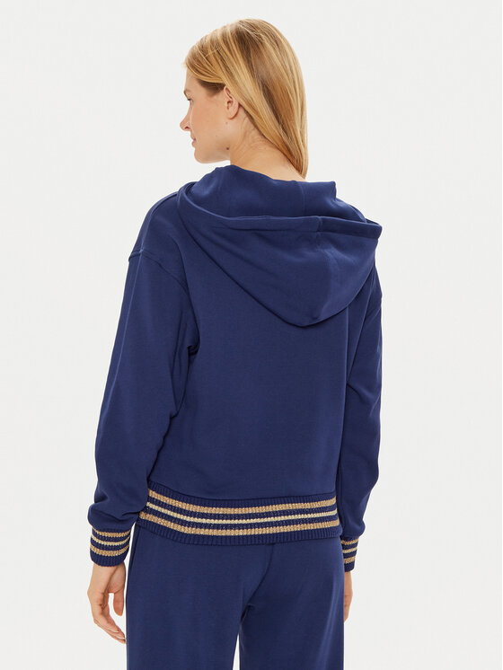 Luisa Spagnoli Luisa Spagnoli Felpa Lievi 541457 Blu scuro Regular Fit
