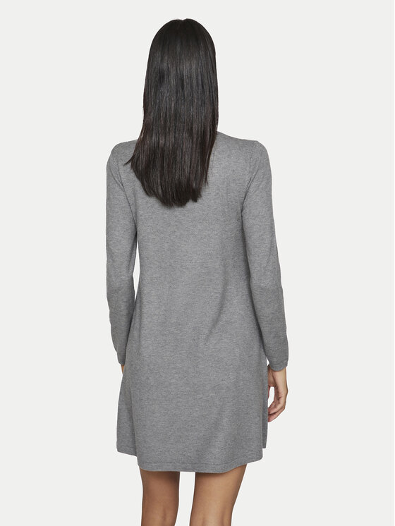 Vila Vila Трикотажна сукня Comfy 14087511 Сірий Regular Fit