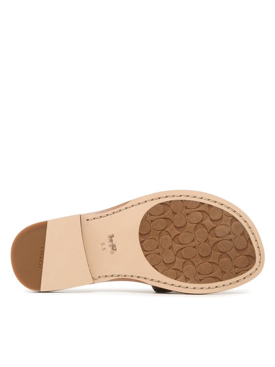 Coach Coach Šľapky Ina Jacquard Sandal CI202 Hnedá