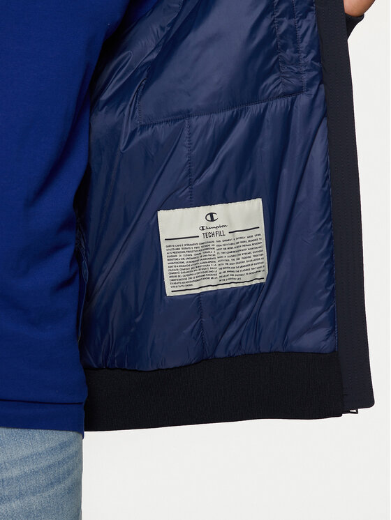 Champion Champion Μπόμπερ μπουφάν 220344 Σκούρο μπλε Regular Fit