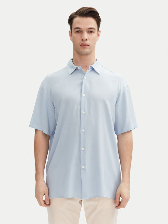 Jack & Jones Jack & Jones Ing Joshua 12271078 Kék Relaxed Fit