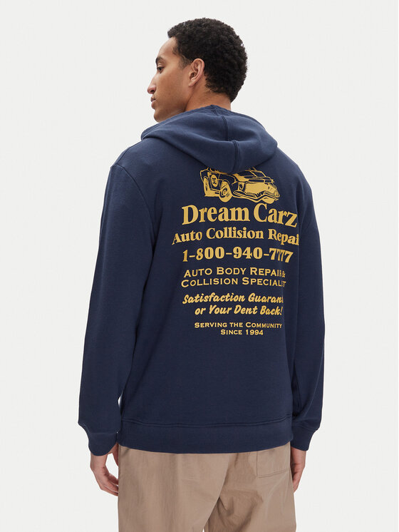 DC DC Sweatshirt EDYSF03245 Dunkelblau Regular Fit
