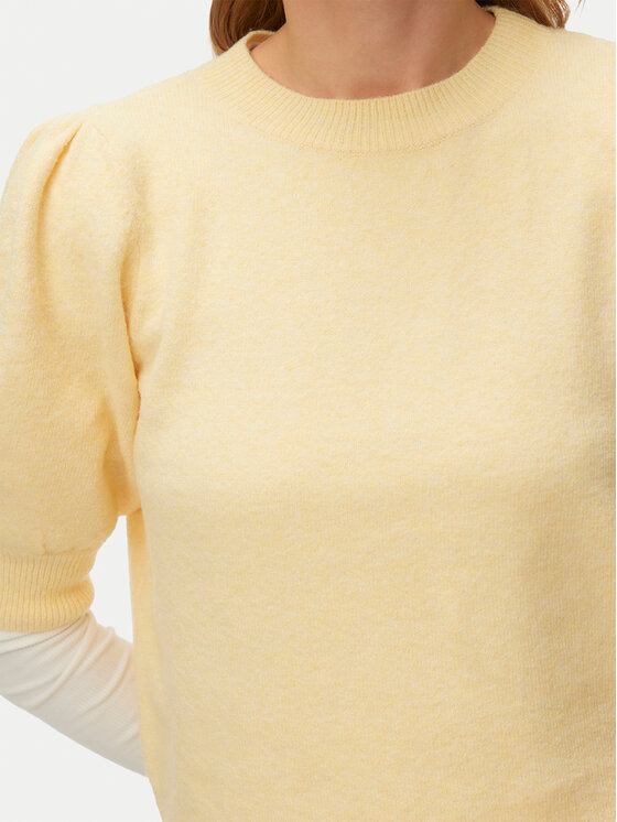 Vero Moda Vero Moda Пуловер Doffy 10278313 Жълт Regular Fit