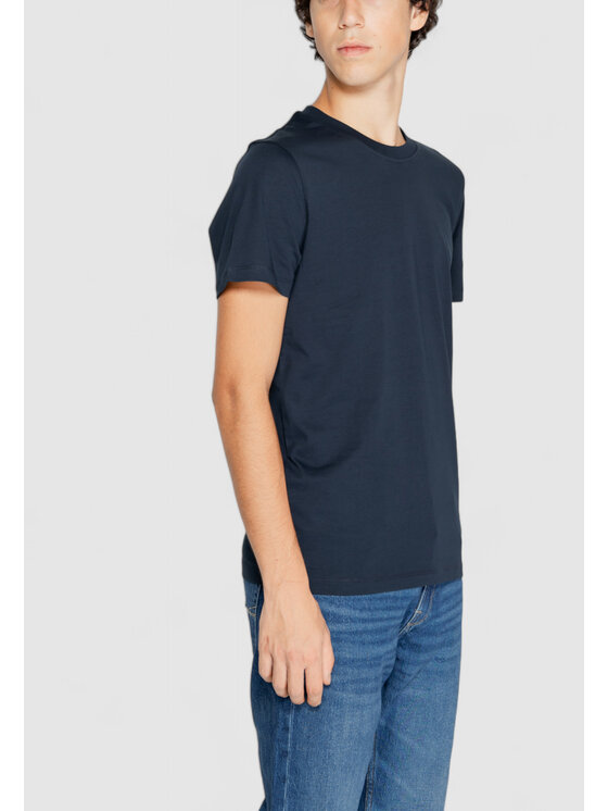 Peuterey Peuterey T-shirt MANDERLY 01 Blu Shirt Fit