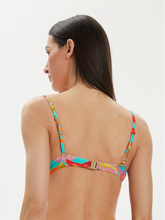 Selmark Selmark Góra od bikini BJ618 Turkusowy