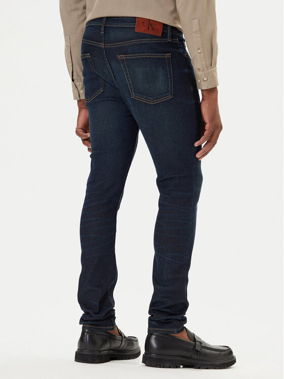 Calvin Klein Jeans Calvin Klein Jeans Džínsy LV04RD718G Tmavomodrá Skinny Fit