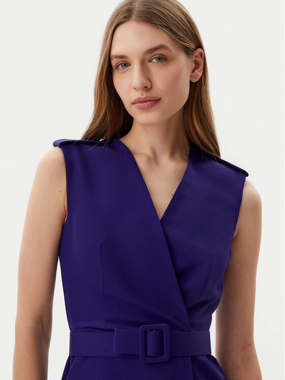 ARTIGLI ARTIGLI Coctailkleid ACAB000846 Dunkelblau Slim Fit