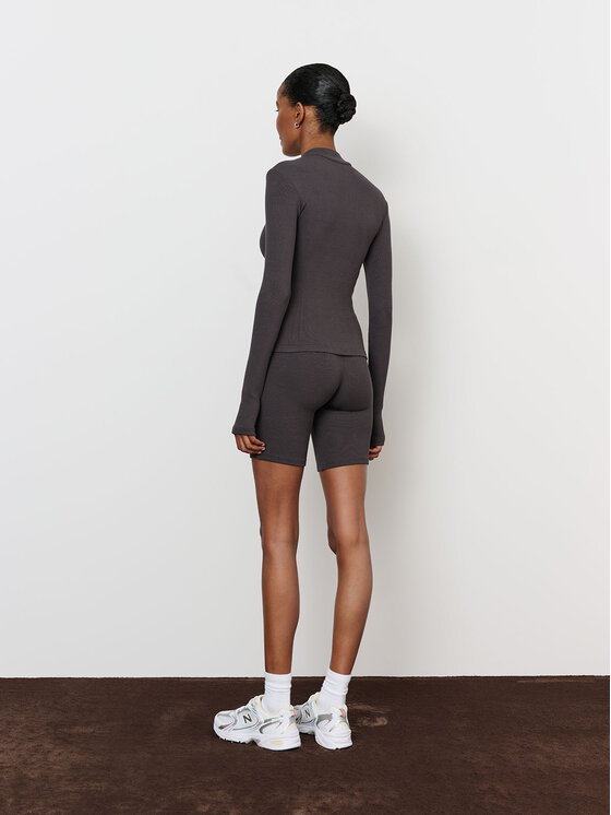 La Mania La Mania Szorty sportowe TIFF SZORTY Szary Classic Fit