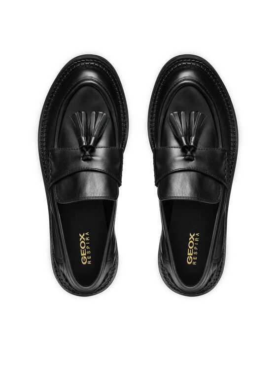 Geox Geox Loaferke D Serilda D46WYH 00043 C9999 Črna