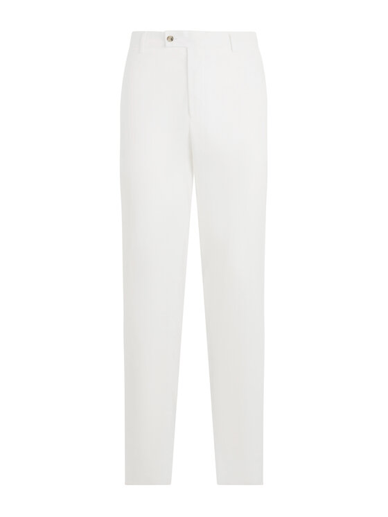 PHILIPP PLEIN PHILIPP PLEIN Spodnie materiałowe 30666 Biały Regular Fit