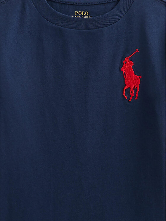 Polo Ralph Lauren Polo Ralph Lauren T-Shirt 322832907039 Granatowy Regular Fit