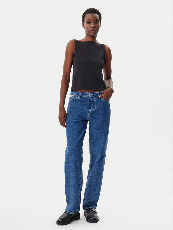 Calvin Klein Jeans Calvin Klein Jeans Jeansy 90's J20J225134 Tmavomodrá Loose Fit