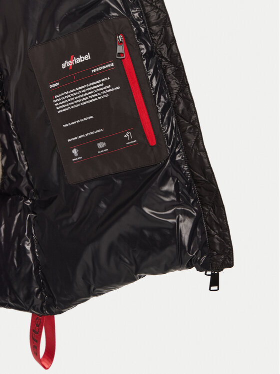 AFTER LABEL AFTER LABEL Μπουφάν πουπουλένιο Vienna A00029 Μαύρο Regular Fit