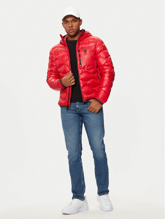 Blauer Blauer Зимно яке 24WBLUC03030 Червен Regular Fit