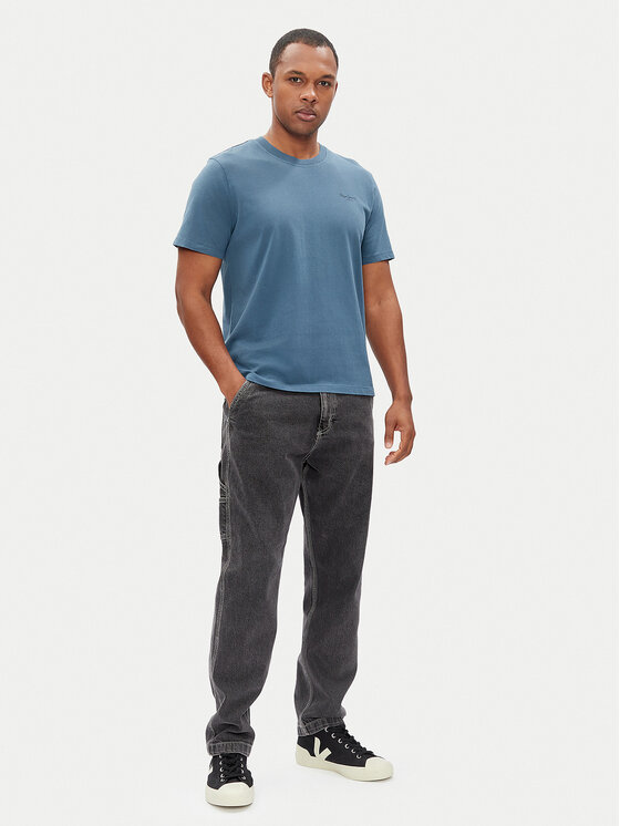 Pepe Jeans Pepe Jeans T-särk Jacko PM508664 Sinine Regular Fit